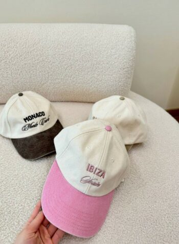 Shop Online Cappello ricamo Ibiza rosa Vicolo
