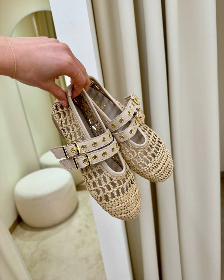 Mary jane rafia beige Ovyè Shop Online Mary jane rafia beige Ovyè