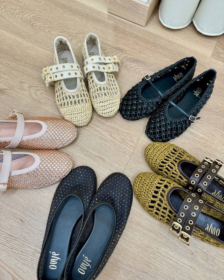 Mary jane ecopelle intrecciata nera Ovyè Shop Online Mary jane ecopelle intrecciata nera Ovyè