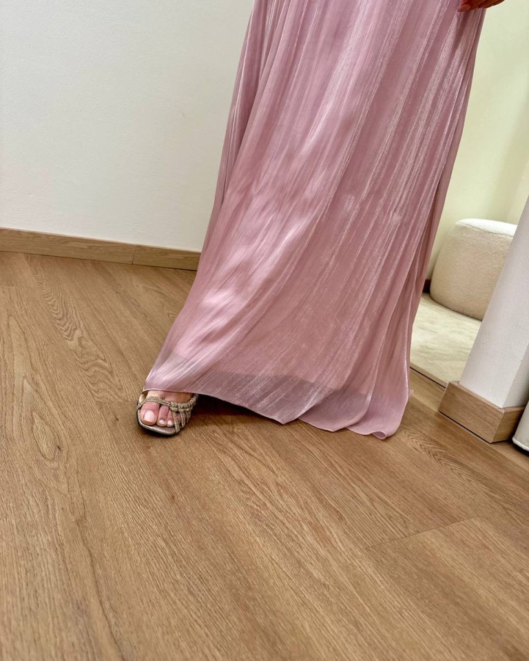 Vestito semilucido rosa Souvenir Shop Online Vestito semilucido rosa Souvenir