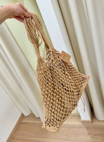 Shop Online Borsa grand sac de plage beige Matinée