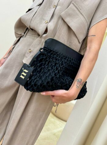 Shop Online Pochette in rete nera Matinée