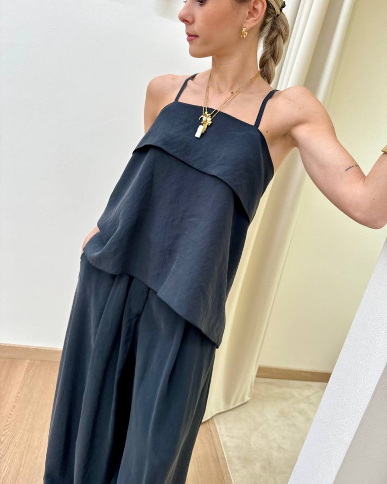 Top a coda nero HaveOne Shop Online Top a coda nero HaveOne