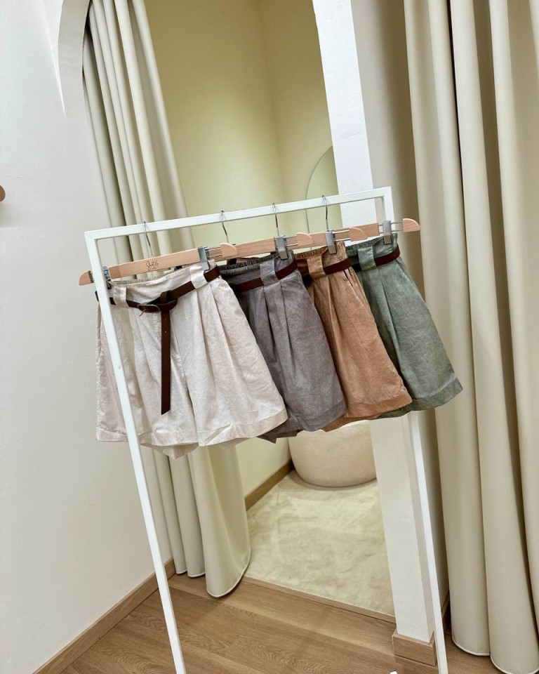 Shorts risvolto avorio HaveOne Shop Online Shorts risvolto avorio HaveOne