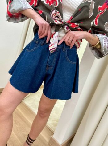 Shop Online Short Ivy farfalla blu scuro HaveOne