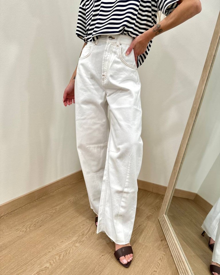 Jeans Delia bianco Vicolo Shop Online Jeans Delia bianco Vicolo