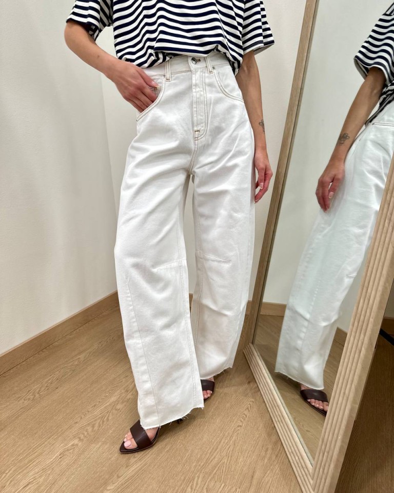 Jeans Delia bianco Vicolo Shop Online Jeans Delia bianco Vicolo