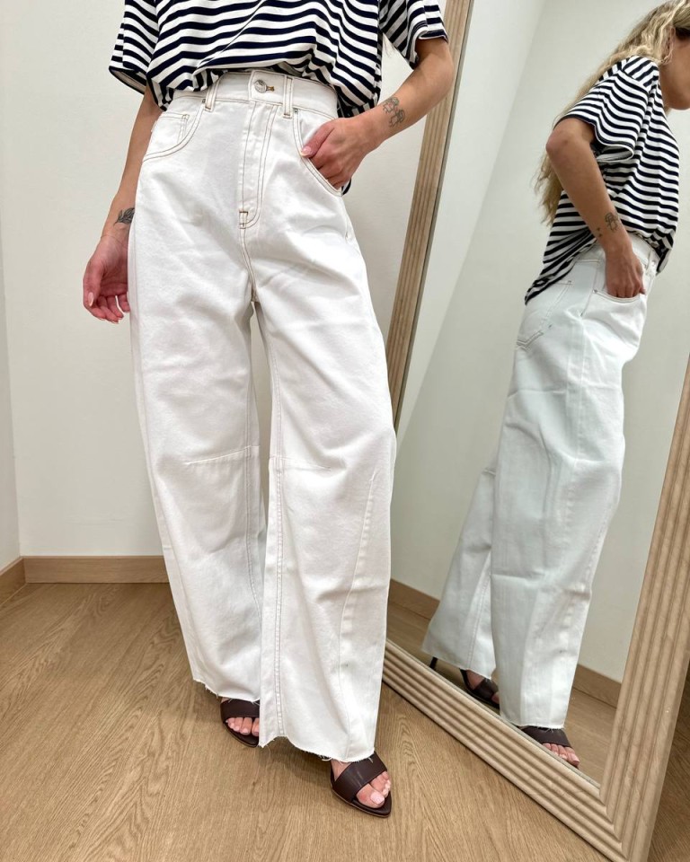 Jeans Delia bianco Vicolo Shop Online Jeans Delia bianco Vicolo