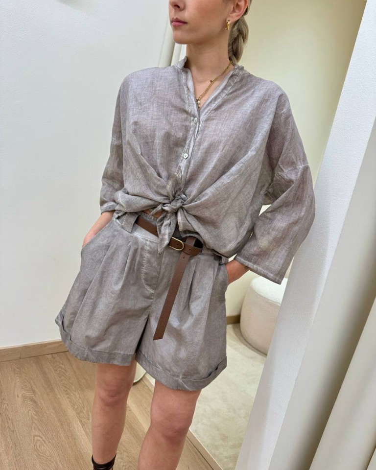 Shorts risvolto fango HaveOne Shop Online Shorts risvolto fango HaveOne
