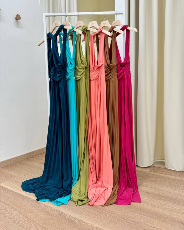 Vestito jersey scollo americana fucsia Vicolo Shop Online Vestito jersey scollo americana fucsia Vicolo