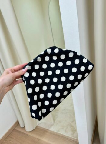 Shop Online Pouch bag pois nera e burro Sticky Bestie