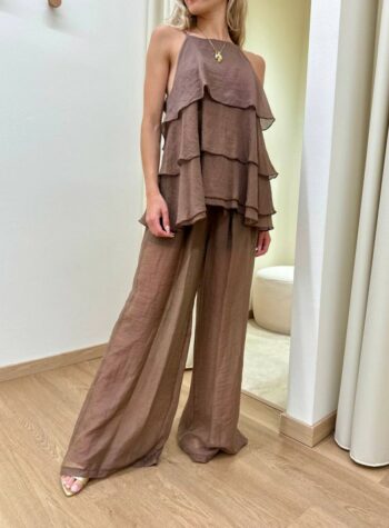Shop Online Pantalone con coulisse moro HaveOne