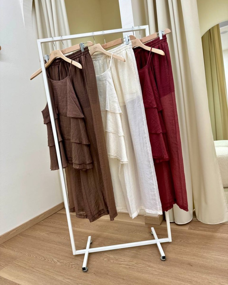 Pantalone con coulisse moro HaveOne Shop Online Pantalone con coulisse moro HaveOne
