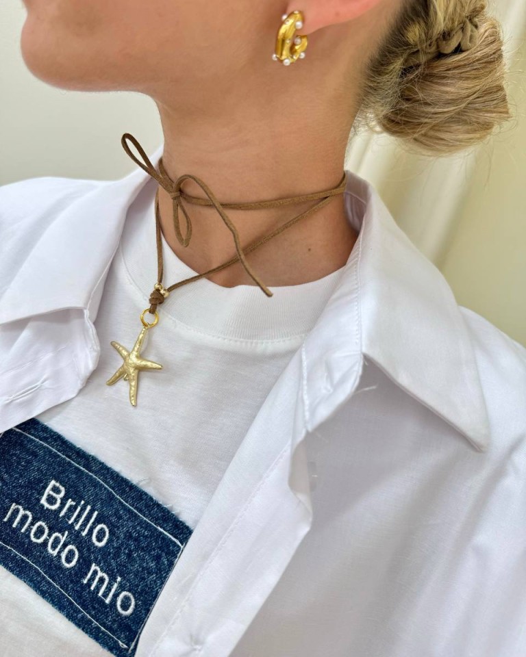 Choker moro stella marina Shop Online Choker moro stella marina