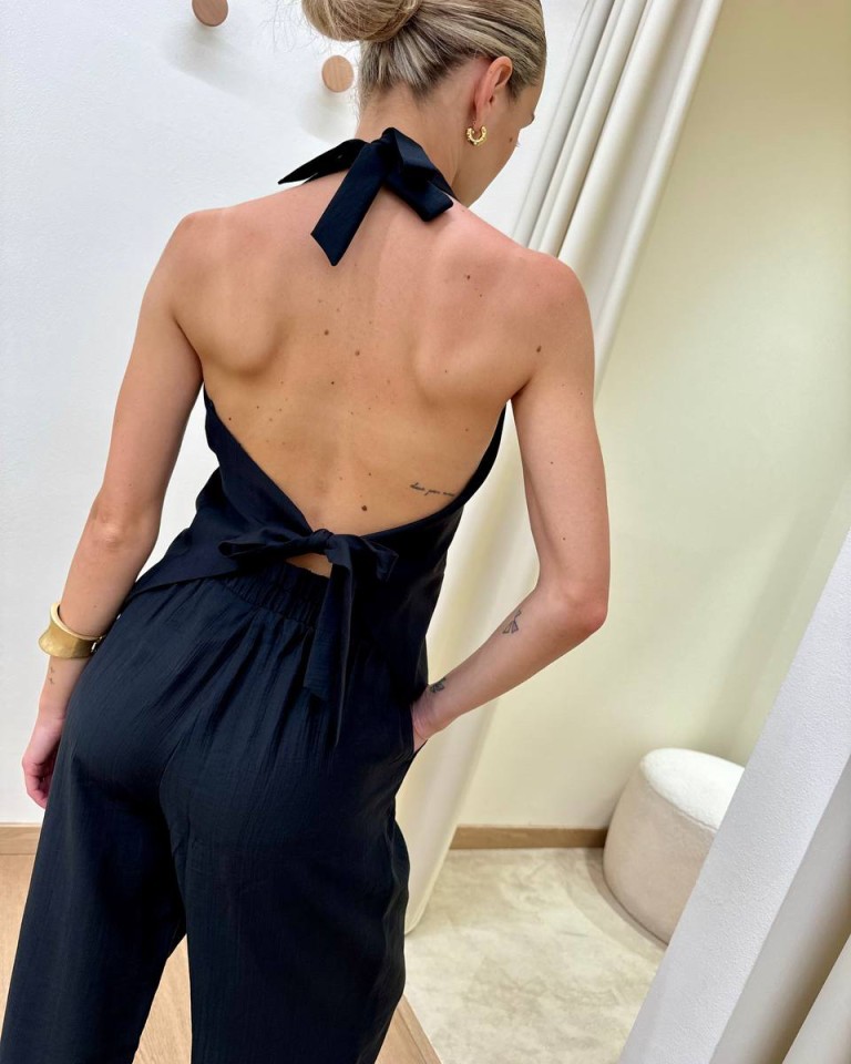 Gilet schiena scoperta nero HaveOne Shop Online Gilet schiena scoperta nero HaveOne