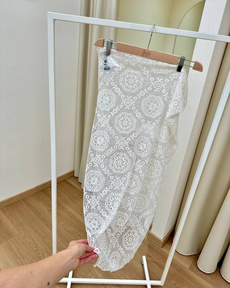 Pareo pizzo panna HaveOne Shop Online Pareo pizzo panna HaveOne