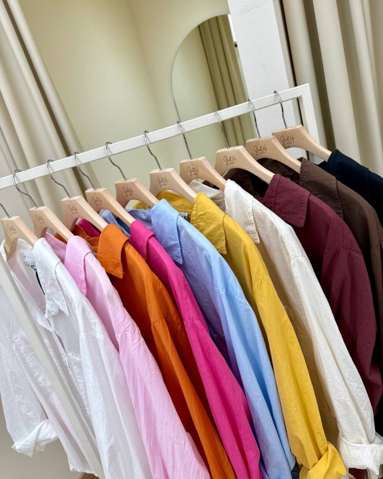 Camicia over in cotone leggero burro HaveOne Shop Online Camicia over in cotone leggero burro HaveOne