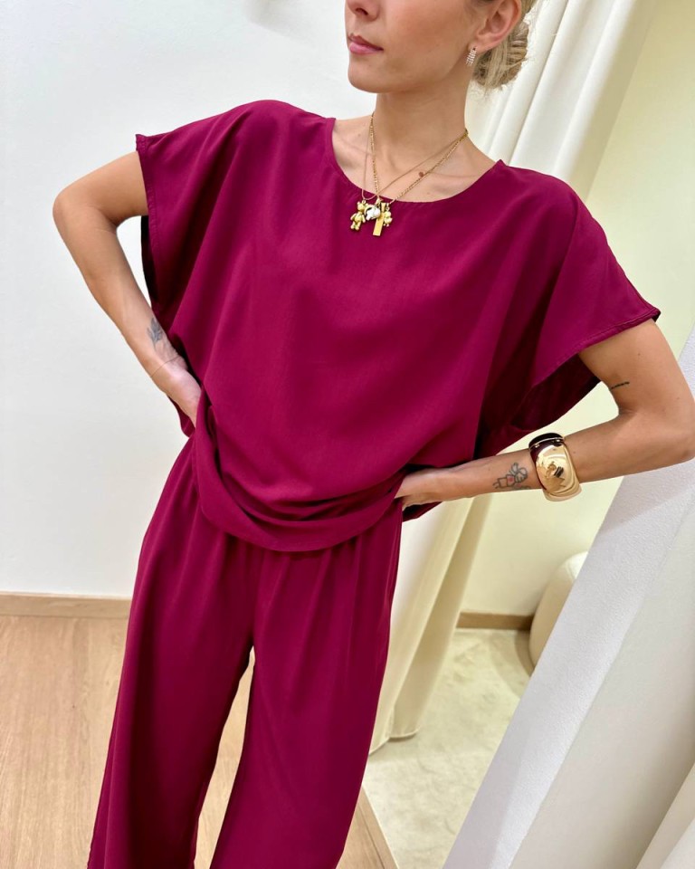 Blusa in viscosa smanicata india HaveOne Shop Online Blusa in viscosa smanicata india HaveOne