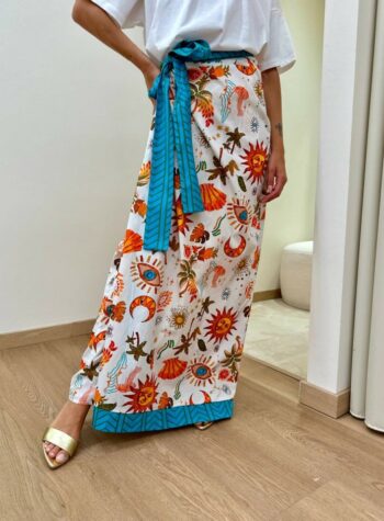 Shop Online Gonna portafoglio lunga fantasia sole Vicolo