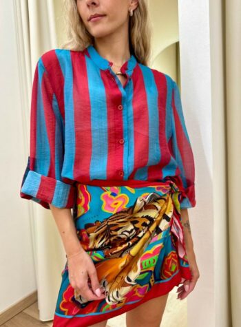 Shop Online Camicia coreana righe india e ottanio HaveOne