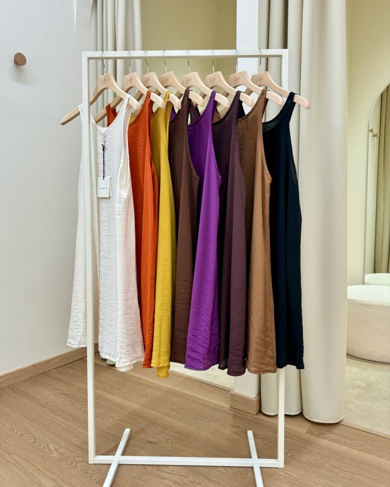 Vestito corto vogatore arancio Tensione In Shop Online Vestito corto vogatore arancio Tensione In
