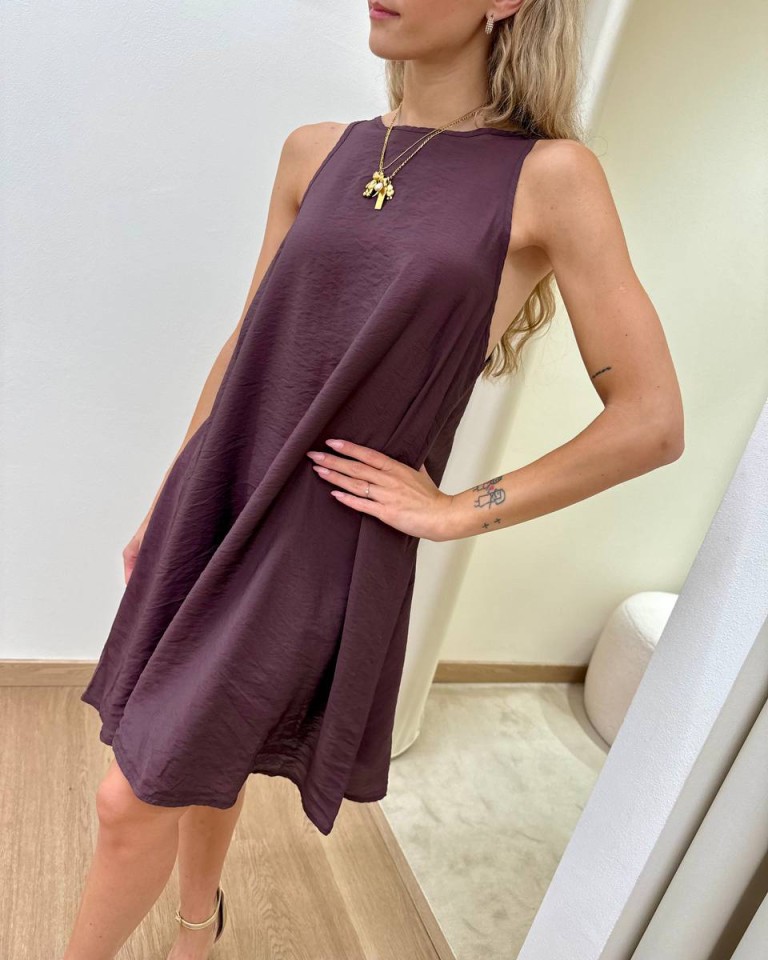 Vestito corto vogatore fico Tensione In Shop Online Vestito corto vogatore fico Tensione In