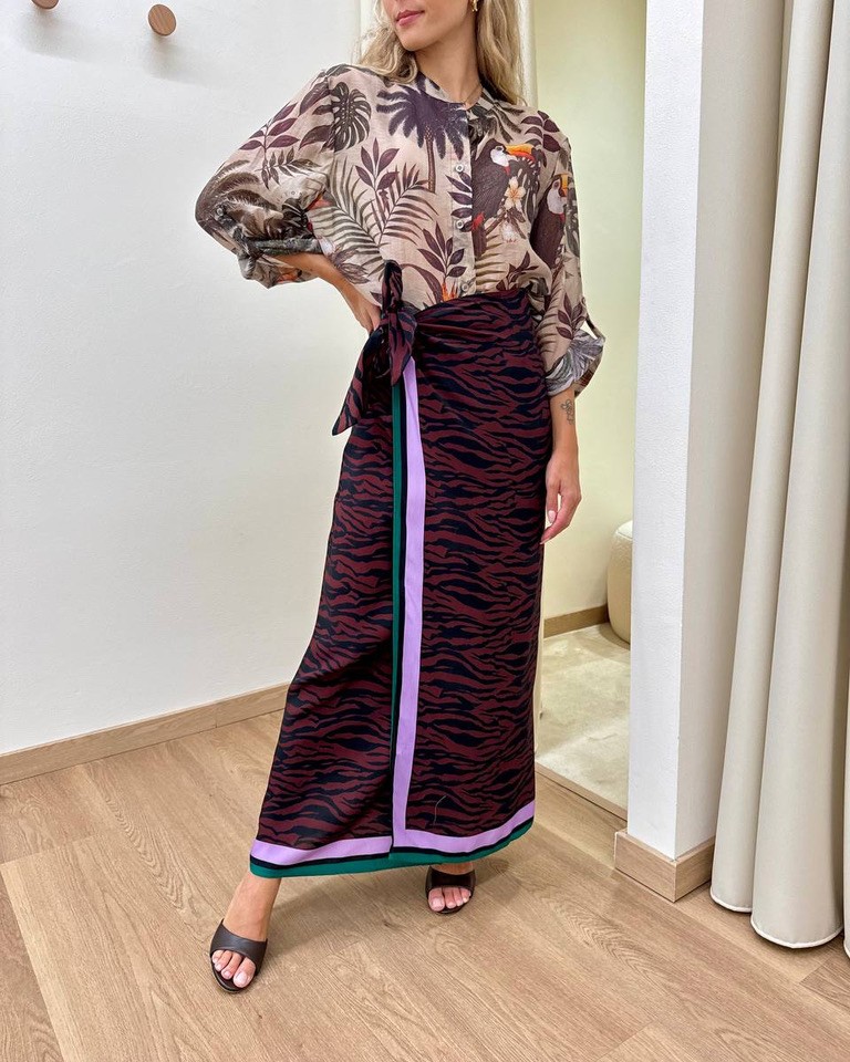 Gonna pareo lunga fantasia zebra india HaveOne Shop Online Gonna pareo lunga fantasia zebra india HaveOne