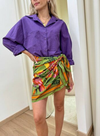 Shop Online Gonna pareo corta pappagalli verde HaveOne