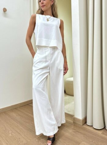 Shop Online Completo misto lino panna Tensione In