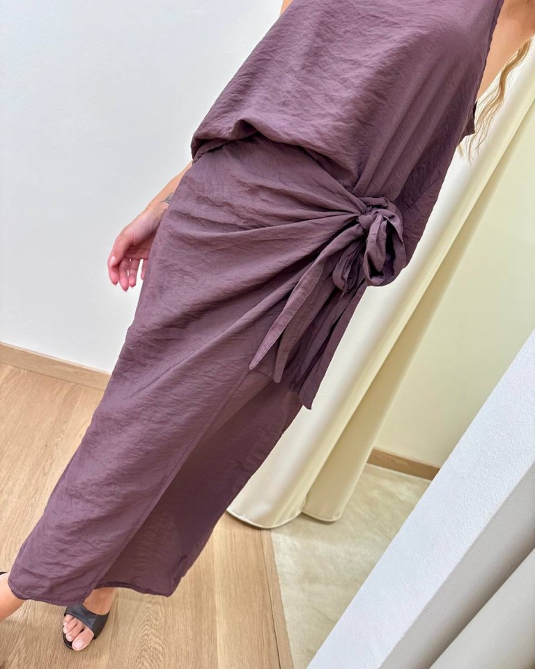 Gonna pareo midi fico Tensione In Shop Online Gonna pareo midi fico Tensione In
