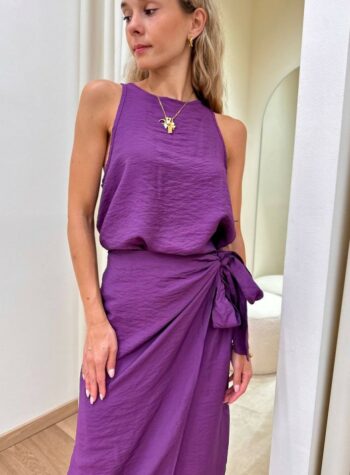 Shop Online Top vogatore viola Tensione In