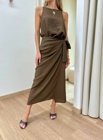Shop Online Gonna pareo midi moro Tensione In
