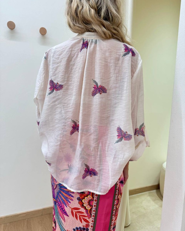 Camicia ampia coreana burro fantasia Rio HaveOne Shop Online Camicia ampia coreana burro fantasia Rio HaveOne