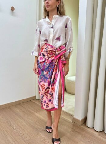 Shop Online Gonna pareo lunga fantasia Rio rosa HaveOne