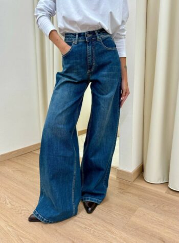 Shop Online Jeans Vega gamba larga denim Souvenir