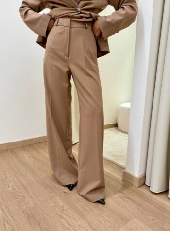 Shop Online Pantalone palazzo cammello HaveOne