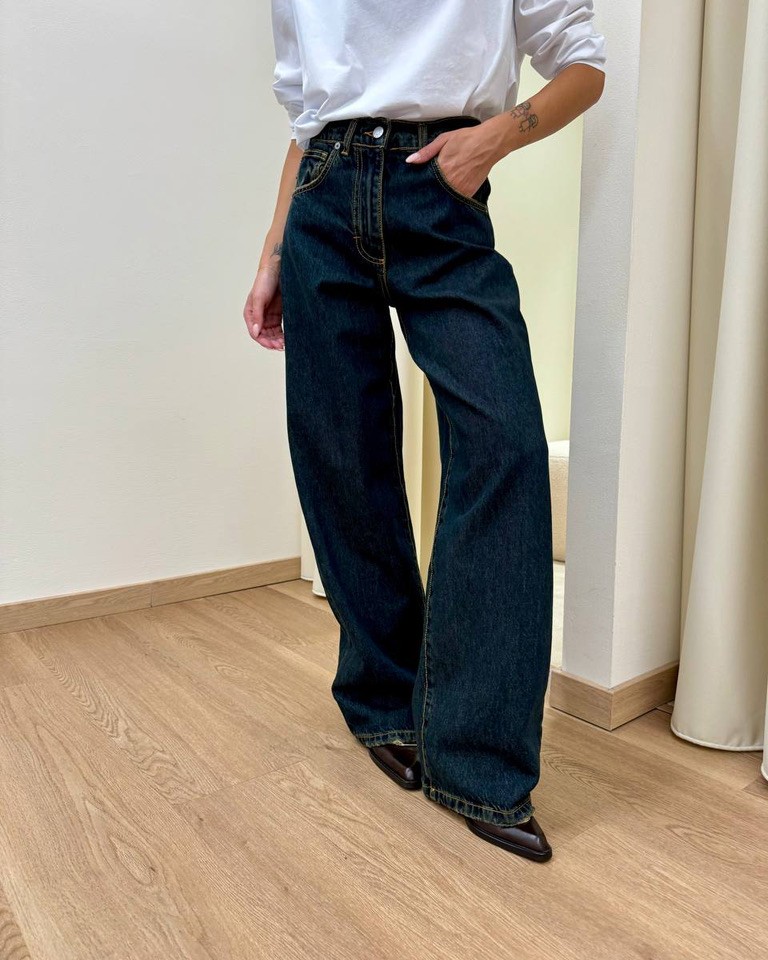 Jeans Bella blu scuro lavaggio thè HaveOne Shop Online Jeans Bella blu scuro lavaggio thè HaveOne