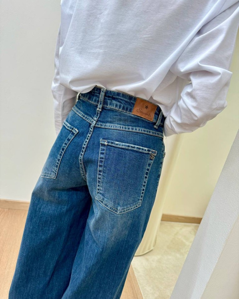 Jeans Vega gamba larga denim Souvenir Shop Online Jeans Vega gamba larga denim Souvenir