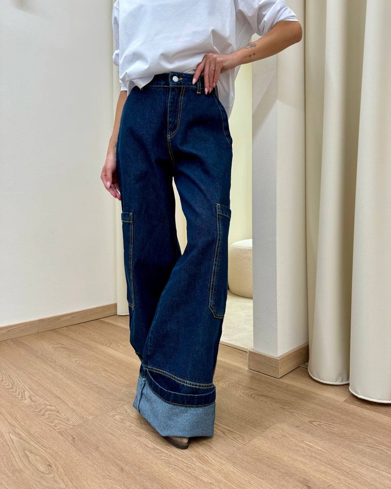 Jeans Delta cargo blu scuro HaveOne Shop Online Jeans Delta cargo blu scuro HaveOne