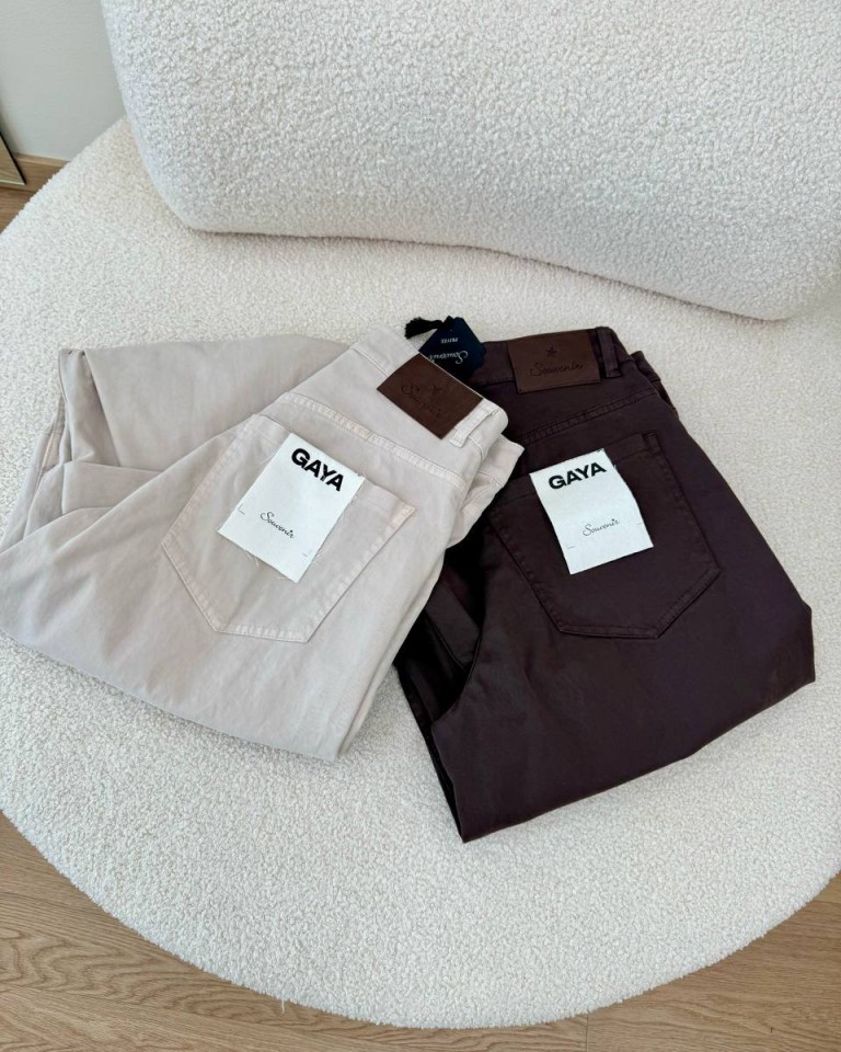 Pantalone Gaya ferro di cavallo sabbia Souvenir Shop Online Pantalone Gaya ferro di cavallo sabbia Souvenir