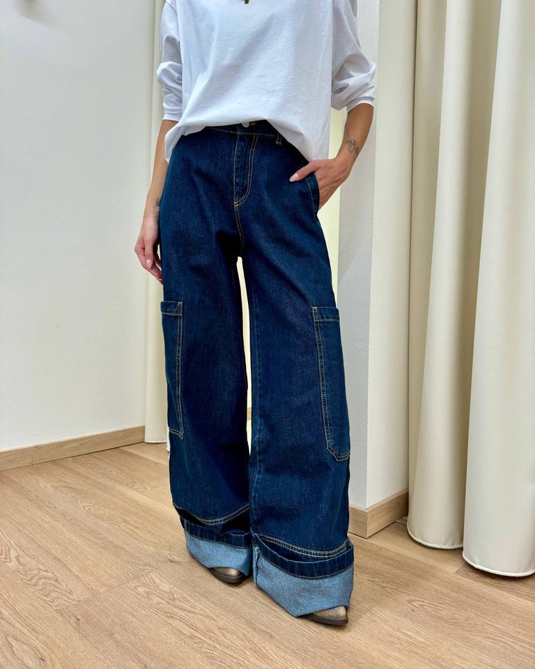 Jeans Delta cargo blu scuro HaveOne Shop Online Jeans Delta cargo blu scuro HaveOne