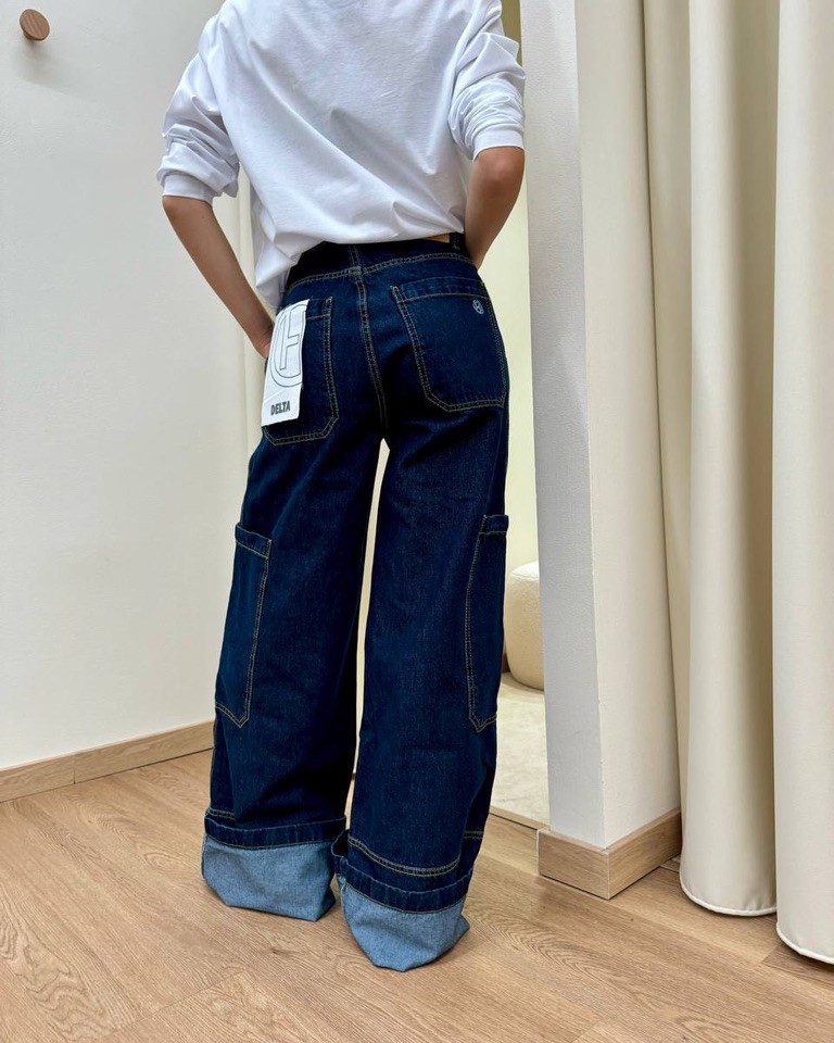 Jeans Delta cargo blu scuro HaveOne Shop Online Jeans Delta cargo blu scuro HaveOne