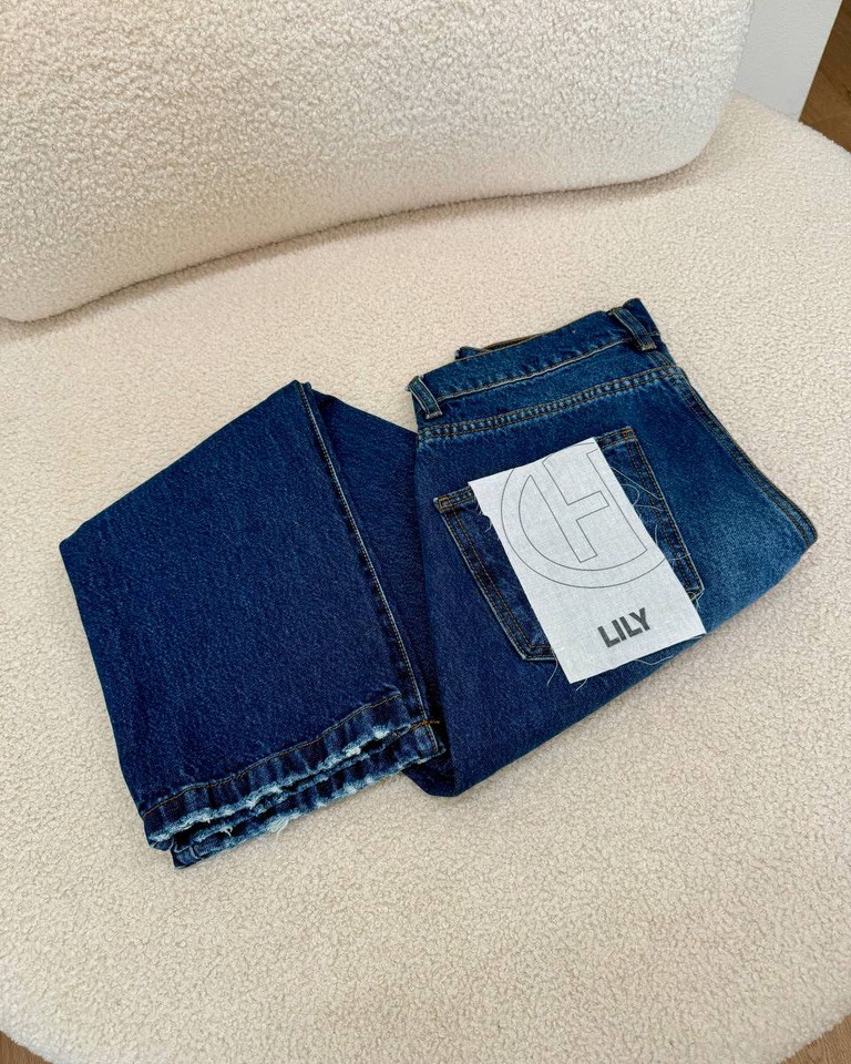 Jeans Lily dritto blu sfumato HaveOne Shop Online Jeans Lily dritto blu sfumato HaveOne