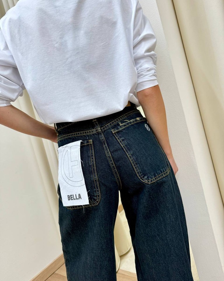 Jeans Bella blu scuro lavaggio thè HaveOne Shop Online Jeans Bella blu scuro lavaggio thè HaveOne