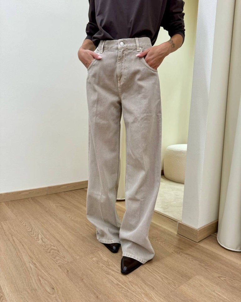Jeans Mia baggy fit lavaggio sabbia Vicolo Shop Online Jeans Mia baggy fit lavaggio sabbia Vicolo