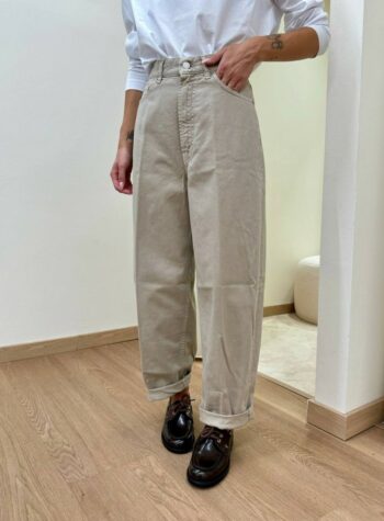 Shop Online Jeans Laila relaxed fit sabbia Vicolo