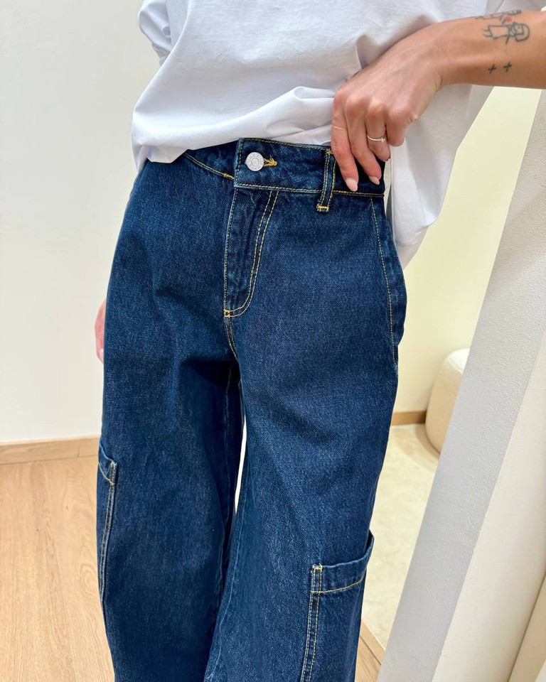 Jeans Delta cargo blu scuro HaveOne Shop Online Jeans Delta cargo blu scuro HaveOne
