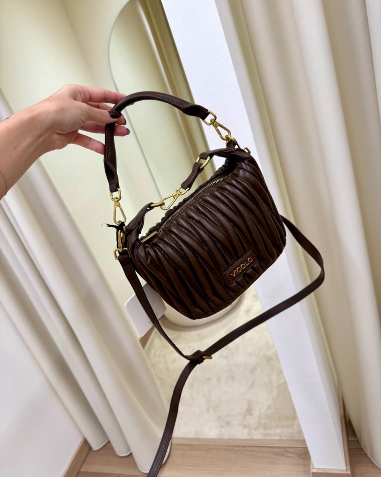 Borsa Hook moka Vicolo Shop Online Borsa Hook moka Vicolo