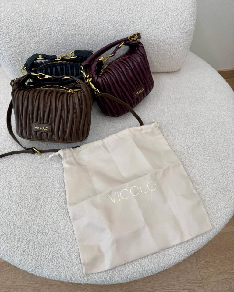 Borsa Hook nera Vicolo Shop Online Borsa Hook nera Vicolo