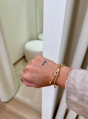 Shop Online Bracciale nodo sottile oro